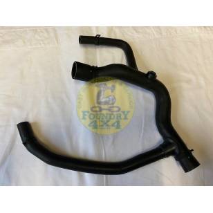 Td5 Top Radiator Coolant Hose With Bleed Screw